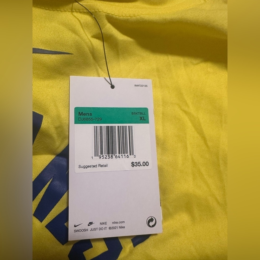 Nike capitanes baloncesto Jersey DJ6855-729 - Picture 2 of 4